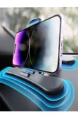 DEANB F-8 Kaymaz Nano Araç İçi Telefon Tutucular Sarsıntı Önleyici Torpido Üstü Oto Aksesuarları - 2