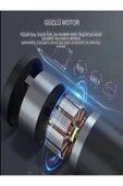 DEANB Taşınabilir Sessiz Mini Masaj Aleti - 6 Hız Ayarlı, LCD Ekran, 3600RPM - 4