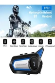 DEANB BT031 İNTERKOM 1000mAh IP67 Su Geçirmez Stereo HD Motosiklet Kablosuz Kask Kulaklığı - 2