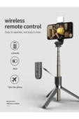 DEANB Bluetooth Kumandalı Tripod Telefon Tutuculu Selfie Çubuğu Telefon, Kamera, Lamba, Yayın Standı - 6