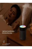 DEANB 300ml Usb'li Araç Ev Ofis Uyumlu Işıklı Aroma Yayıcı Mini Hava Nemlendirici Buhar Makinesi - 4