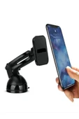 DEANB 360° Dönme Özellikli Strong Mıknatıslı Araç Içi Telefon Tutacağı Vantuzlu Sağlam Ve Pratik Tutacak - 2