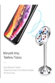 DEANB T067 360° Dönebilen Mıknatıslı Araç Içi Telefon Tutucu - Torpido Üstü Magnetic Tutacak - 2