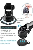 DEANB T-35 360° Dönebilen Mıknatıslı Uzayan Vantuzlu Tutacak Araç Içi Telefon Tutucu - 6