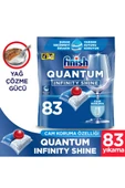 Finish Quantum Infinity Shine Bulaşık Makinesi Deterjanı Kapsül Tablet 83 Adet - 1