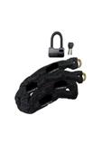 DEANB BMD-04 1.8m Uzunluk Çalınmalara Karşı Dayanıklı Motosiklet Zinciri Motor U-Lock Kilit - 1