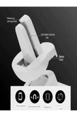 DEANB Aw2 2in1 Araç Içi Tutacak 15 Watt Wireless Magnetic Tutucu Şarj Standı - Araba Telefon Şarj Cihazı - 7