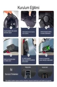 DEANB 2X Kişi İnterkom Bağlantı HD Stereo Motosiklet Kulaklığı Bluetooth Motor Kask Kulaklık Uyumlu - 3