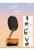 DEANB ATD 360° Mekanizmalı Katlanabilir Araç, Ev ve Ofis İçi Telefon & Navigasyon Tutucu Stand - 4