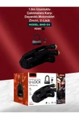 DEANB BMD-04 1.8m Uzunluk Çalınmalara Karşı Dayanıklı Motosiklet Zinciri Motor U-Lock Kilit - 4