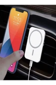 DEANB Aw2 2in1 Araç Içi Tutacak 15 Watt Wireless Magnetic Tutucu Şarj Standı - Araba Telefon Şarj Cihazı - 8