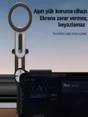 DEANB 360 Döner Manyetik Telefon Tutucu  Esnek Alüminyum Kol, Araç İçi Ayarlanabilir Stand thumbnail 2