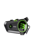 DEANB 2X Kişi İnterkom Bağlantı HD Stereo Motosiklet Kulaklığı Bluetooth Motor Kask Kulaklık Uyumlu - 1
