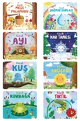 YENİ-DOĞANIN EŞSİZ HİKAYELERİ-TÜM SERİ-8 Lİ SET-Küçük kurbağa-küçük tırtıl-küçük meşe palamut thumbnail 2