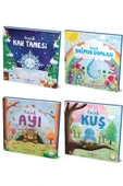 Doğanın Hikâyeleri | Küçük Kuş | Ayçiçeği | Yağmur Damlası | Ayı | Meşe Palamudu | Kar Tanesi Boyama thumbnail 6