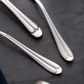 Nehir Saray Sade Paslanmaz Çelik Büyük Aile Çatal Kaşık Bıçak Takımı 72 parça 12 Kişilik - 4