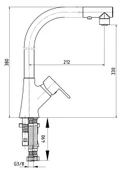 Ar Liona Spiralli Eviye Batarya L Boru Düz Çıkış thumbnail 2