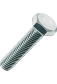 M18X140 Civata Beyaz Tam Paso 2 Adet - 2