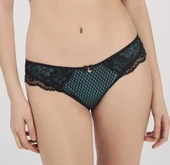 MOONLIGHT 3213 DANTEL DETAYLI YEŞİL SLİP - 1