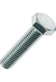 M18X140 Civata Beyaz Tam Paso 2 Adet - 1