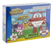 YUMURCAK TOYZ Harika Kanatlar Okul Öncesi Puzzle Kız Erkek Çocuk Oyuncak Eğitici Oyuncaklar - 2