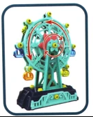 YUMURCAK TOYZ Sök Tak Dönme Dolap Yeşil Lunapark Eğlencesi Kız Erkek Çocuk Oyuncak Eğitici Oyuncaklar - 3