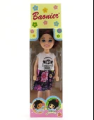 YUMURCAK TOYZ Baonier Çiçek Etekli 14cm Sarışın Tekli Kız Bebek Kız Erkek Çocuk Oyuncak Eğitici Oyuncaklar thumbnail 2