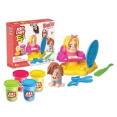 YUMURCAK TOYZ 03458 Dede, Kuaför Oyun Hamur Seti Kız Erkek Çocuk Oyuncak Eğitici Oyuncaklar - 1
