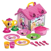 YUMURCAK TOYZ Barbie Ev Çay Set Kız Erkek Çocuk Oyuncak Eğitici Oyuncaklar - 3