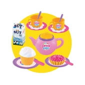 YUMURCAK TOYZ 03354 Candy & Ken Çay Servis Arabası Kız Erkek Çocuk Oyuncak Eğitici Oyuncaklar - 2
