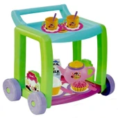 YUMURCAK TOYZ Dede Candy Ken Çay Servis Arabası Kız Erkek Çocuk Oyuncak Eğitici Oyuncaklar - 1