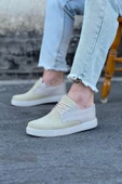 Bej Triko Erkek Casual Ayakkabı - 1