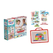 YUMURCAK TOYZ 03932 Arkadaşım Bul Yap Çanta -Dede Kız Erkek Çocuk Oyuncak Eğitici Oyuncaklar - 1