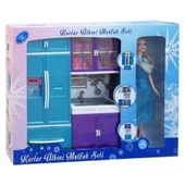 YUMURCAK TOYZ Oydaş Karlar Ülkesi 2'li Dolap Lavabo 2334 Kız Erkek Çocuk Oyuncak Eğitici Oyuncaklar - 2