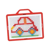 YUMURCAK TOYZ Arkadaşım Çivi Oyunu Çanta Kız Erkek Çocuk Oyuncak Eğitici Oyuncaklar - 2