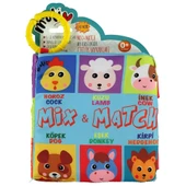 YUMURCAK TOYZ Bul & Eşleştir Kitap Çiftlik Hayvanları Kız Erkek Çocuk Oyuncak Eğitici Oyuncaklar - 1