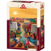 YUMURCAK TOYZ 5238 Çiçek Limanı 1000 Parça - Art Puzzle Kız Erkek Çocuk Oyuncak Eğitici Oyuncaklar thumbnail 1