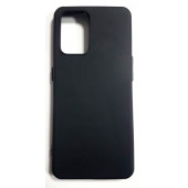 Oppo A74 Ruber Case Yumuşak Slikon Kılıf Siyah - 1