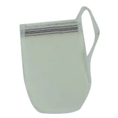 İpek Sırt ve Vücut Kesesi Beyaz 17x25 thumbnail 1