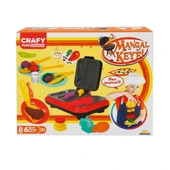 YUMURCAK TOYZ 2052 Crafy Mangal Keyfi Oyun Hamuru Seti 300 g 22 Parça Kız Erkek Çocuk Oyuncak Eğitici Oyuncaklar - 1