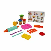 YUMURCAK TOYZ 2463 Crafy Kral Şakir Çantalı Oyun Hamuru Seti 200 g 20 Parça Kız Erkek Çocuk Oyuncak Eğitici Oyunca - 3