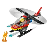 YUMURCAK TOYZ LEGO Fire Rescue Helicopter 60411 Kız Erkek Çocuk Oyuncak Eğitici Oyuncaklar thumbnail 1