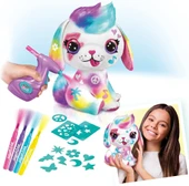 YUMURCAK TOYZ Airbrush Plush Boyanıp Yıkanabilen Peluş Köpek Kız Erkek Çocuk Oyuncak Eğitici Oyuncaklar thumbnail 2