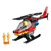 YUMURCAK TOYZ LEGO Fire Rescue Helicopter 60411 Kız Erkek Çocuk Oyuncak Eğitici Oyuncaklar thumbnail 2