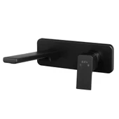 Eca Tiera Ankastre Lavabo Bataryası Sıva Üstü Tek Rozet Mat Siyah thumbnail 1