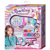 YUMURCAK TOYZ Parıldayan Tırnak Manikür Seti Kız Erkek Çocuk Oyuncak Eğitici Oyuncaklar - 1