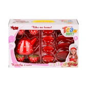 YUMURCAK TOYZ ATF-2020B-2020C Puantiyeli Metal Çay Seti 15 Parça -Vardem Oyuncak Kız Erkek Çocuk Oyuncak Eğitici O - 1