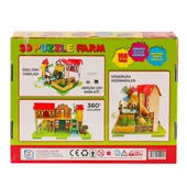 YUMURCAK TOYZ LC0115 3D Boyutlu Çiftlik Puzzle -Laçokids Kız Erkek Çocuk Oyuncak Eğitici Oyuncaklar thumbnail 2