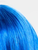 Mavi Renk Uzun Parti Peruğu thumbnail 4