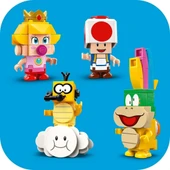 YUMURCAK TOYZ LEGO Super Mario: Mario Kart Baby Peach ve Grand Prix Seti Yarış Oyuncağı 72036 Kız Erkek Çocuk Oyun thumbnail 2